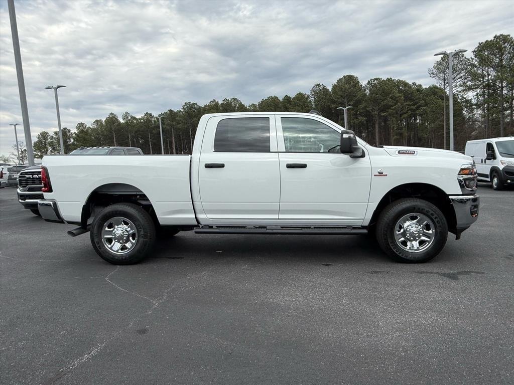 New 2026 Bright White Clear-Coat Exterior Paint RAM Tradesman Crew Cab 4x4 6