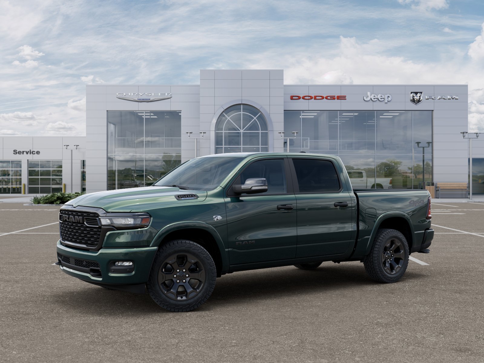 New 2026 Serrano Green Metallic RAM Big Horn/Lone Star image 28