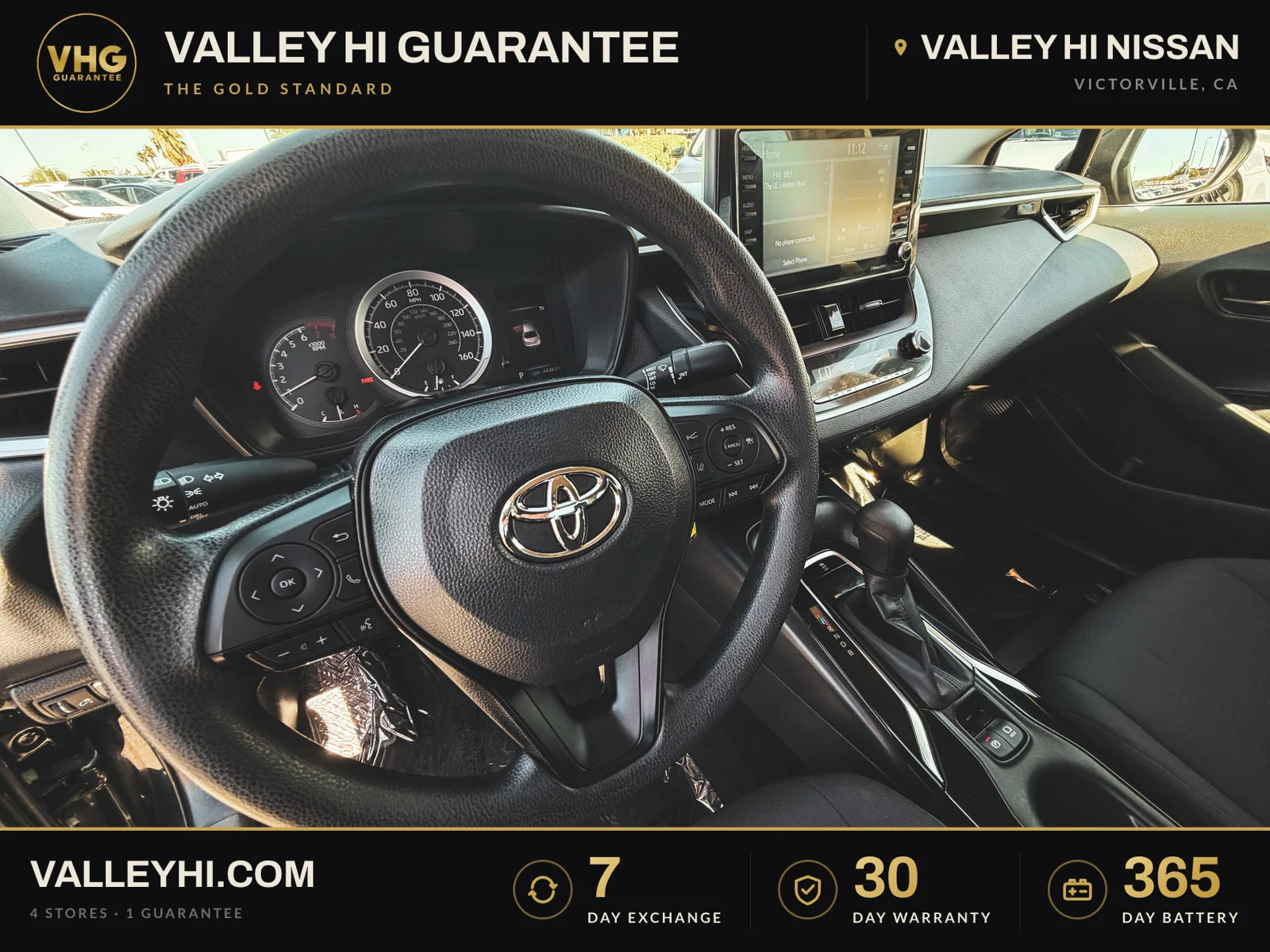 Used 2022 Black Toyota LE image 16