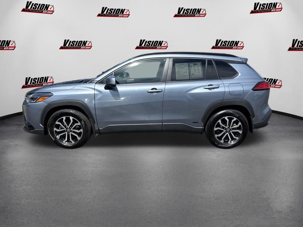Used 2024 Blue Toyota Hybrid SE image 12