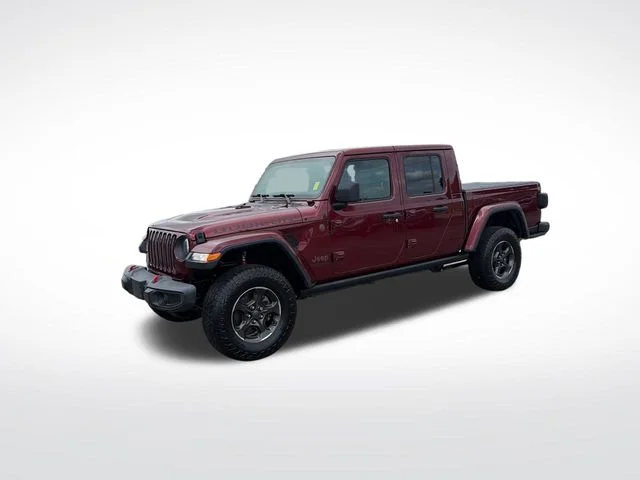 Used 2021 Red Jeep Rubicon image 1