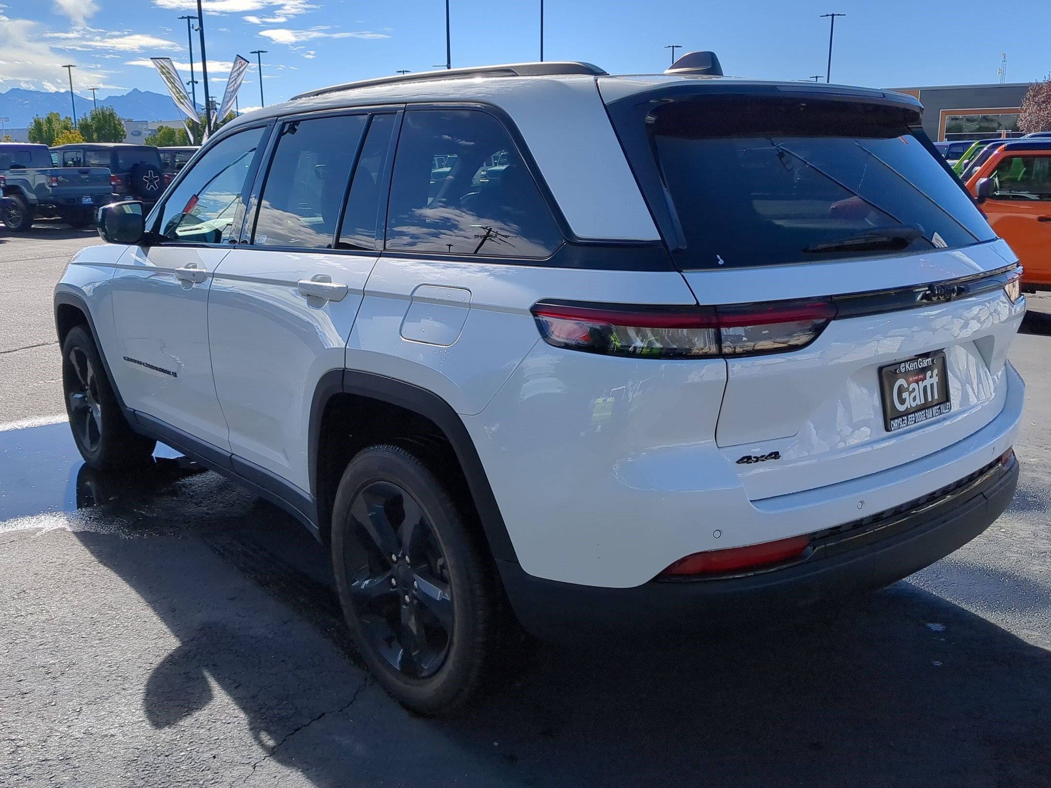 Used 2023 Bright White Clearcoat Jeep Altitude image 7