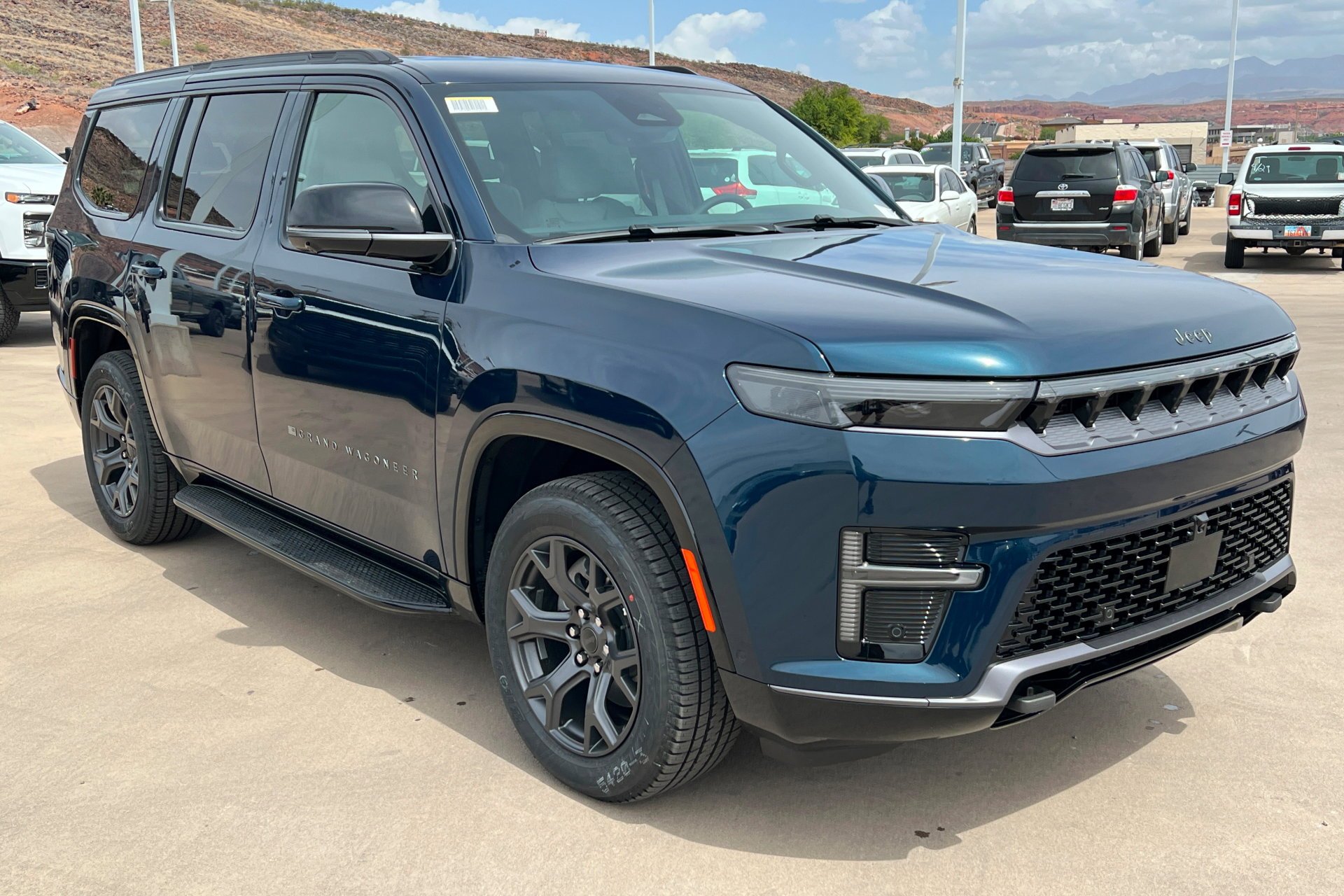 New 2026 Fathom Blue Pearl-Coat Exterior Paint (Late Availability) Jeep Limited Altitude image 8