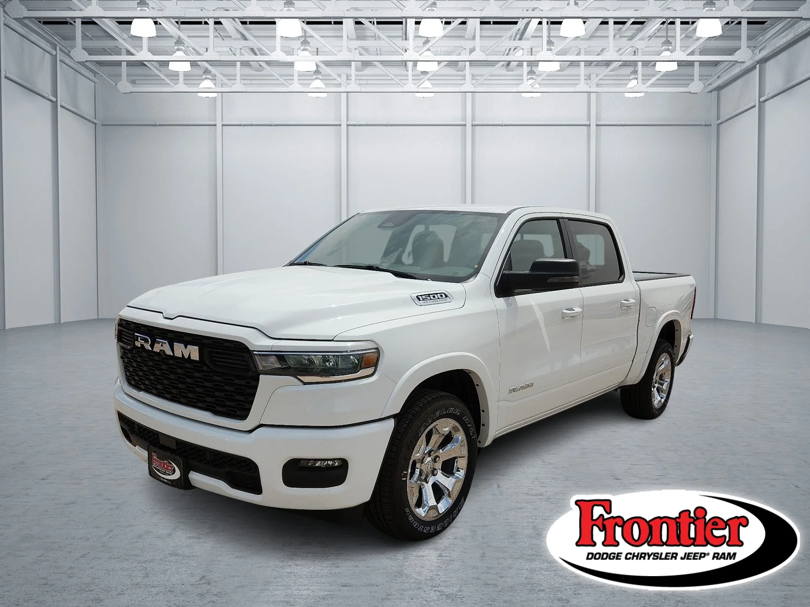 New 2026 Bright White Clear-Coat  Paint Ram LONE STAR CREW CAB 4X4 5