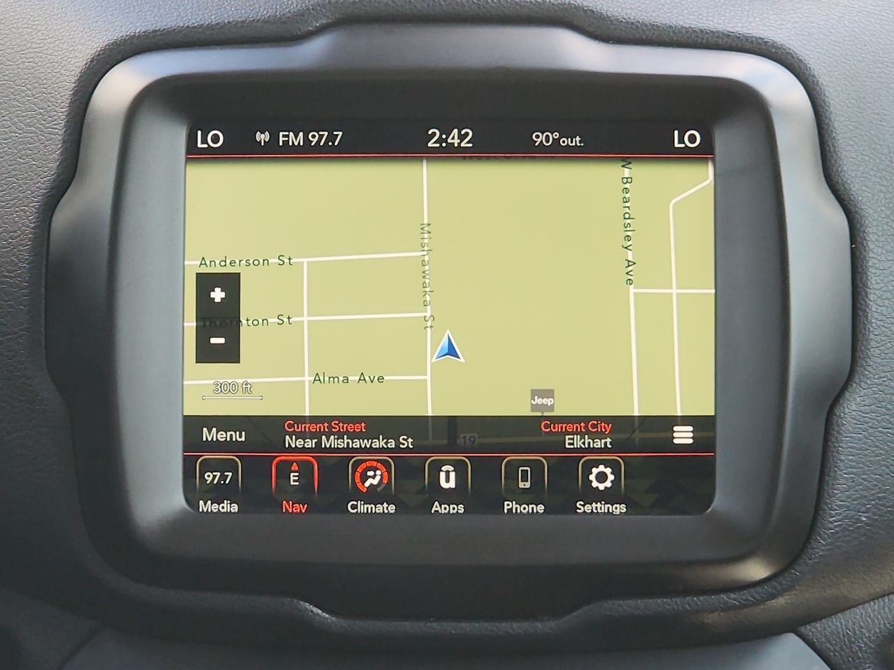 Used 2023 Black Clearcoat Jeep Latitude image 17