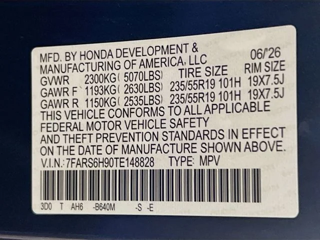 New 2026 Canyon River Blue Metallic Honda Sport Touring image 17