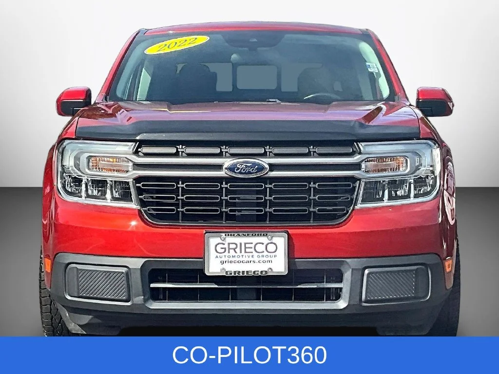 Used 2022 Red Ford Lariat image 2