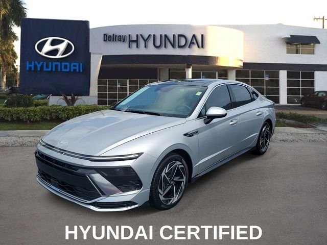 Certified Used 2024 Silver Hyundai SEL image 3