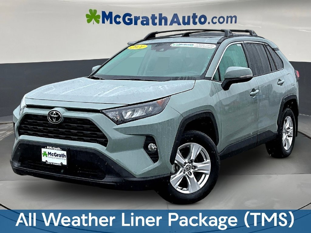 Used 2021 Blue Toyota XLE image 3