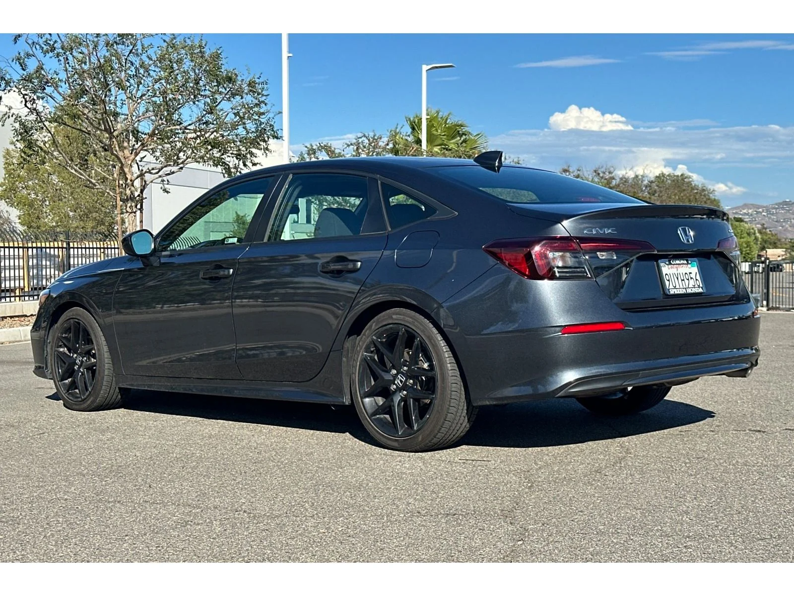 Used 2025 Meteorite Gray Metallic Honda Sport image 3
