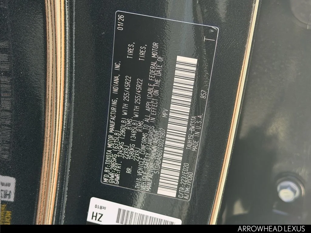 Certified Used 2026 Black Lexus 500h F SPORT Performance Premium image 31