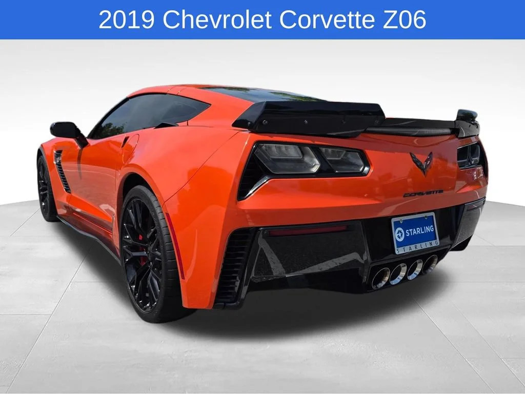 Used 2019 SEBRING ORANGE TINTCOAT Chevrolet Z06 2LZ image 7
