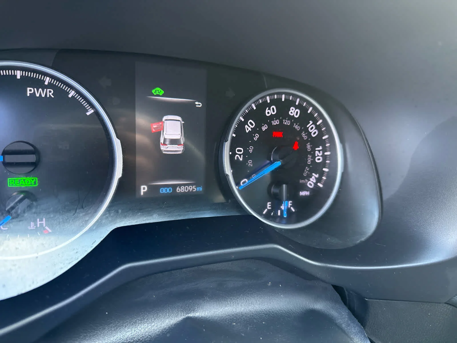 Used 2021 Super White Toyota Hybrid LE image 8