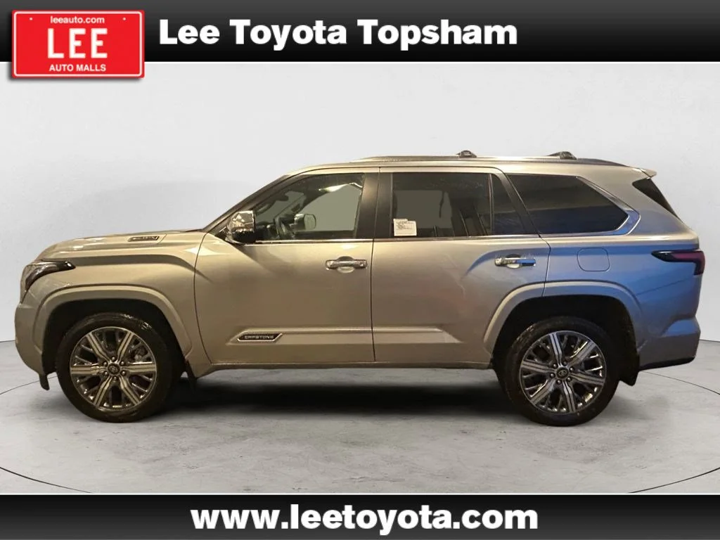 New 2026 Silver Toyota Capstone image 2