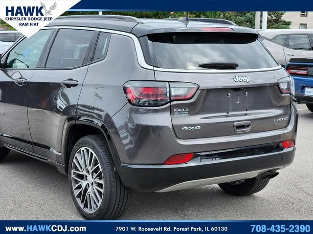 Certified Used 2022 Gray Jeep Limited image 6