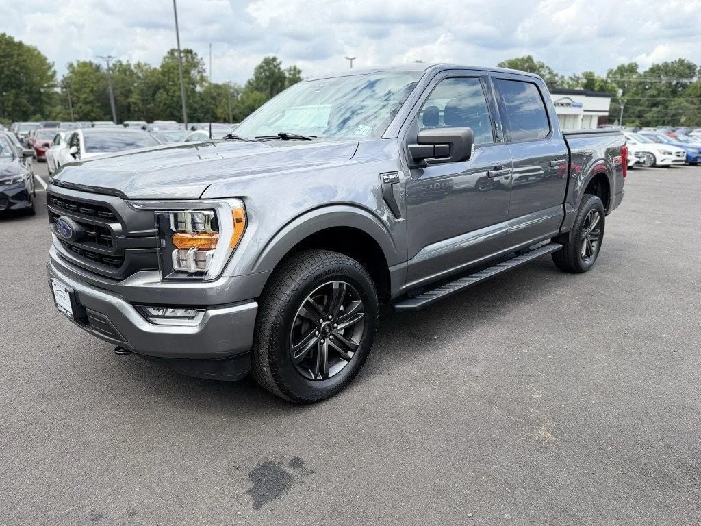 Used 2022 Carbonized Gray Metallic Ford XLT 4WD SuperCrew 5.5