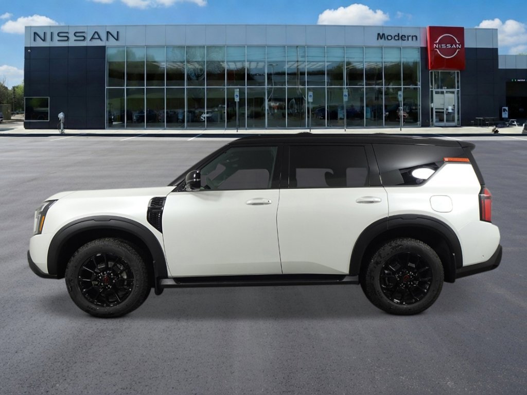 New 2026 Aspen White Tricoat/Super Black Nissan PRO-4X image 2