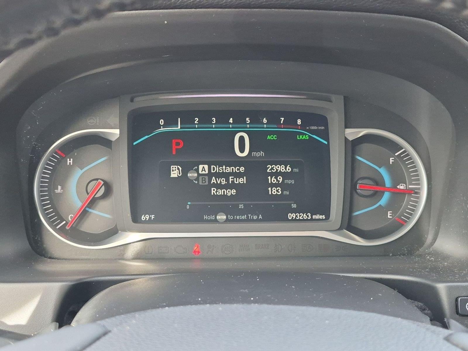 Used 2019 White Diamond Pearl Honda EX-L image 30
