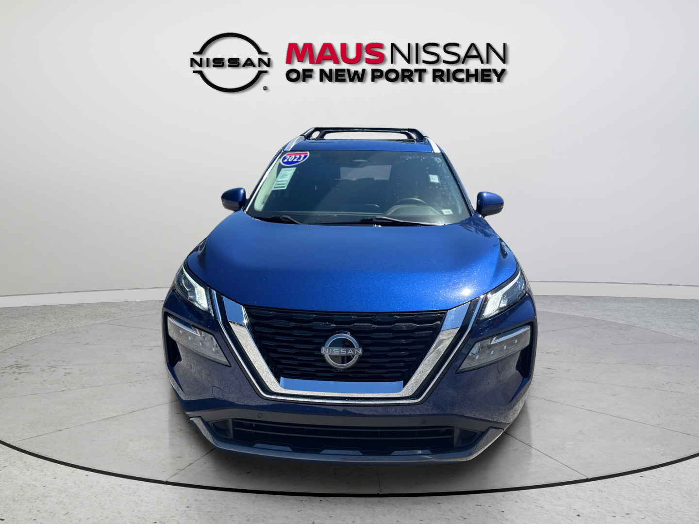 Certified Used 2023 Blue Nissan SL image 2