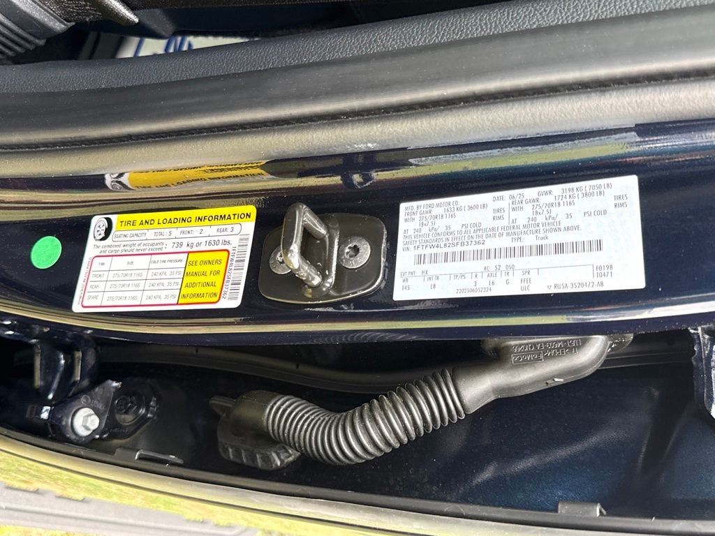 Used 2025 Antimatter Blue Metallic Ford Tremor image 57