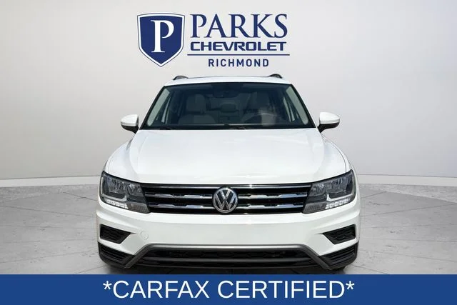 Certified Used 2021 White Volkswagen 2.0T SE image 2