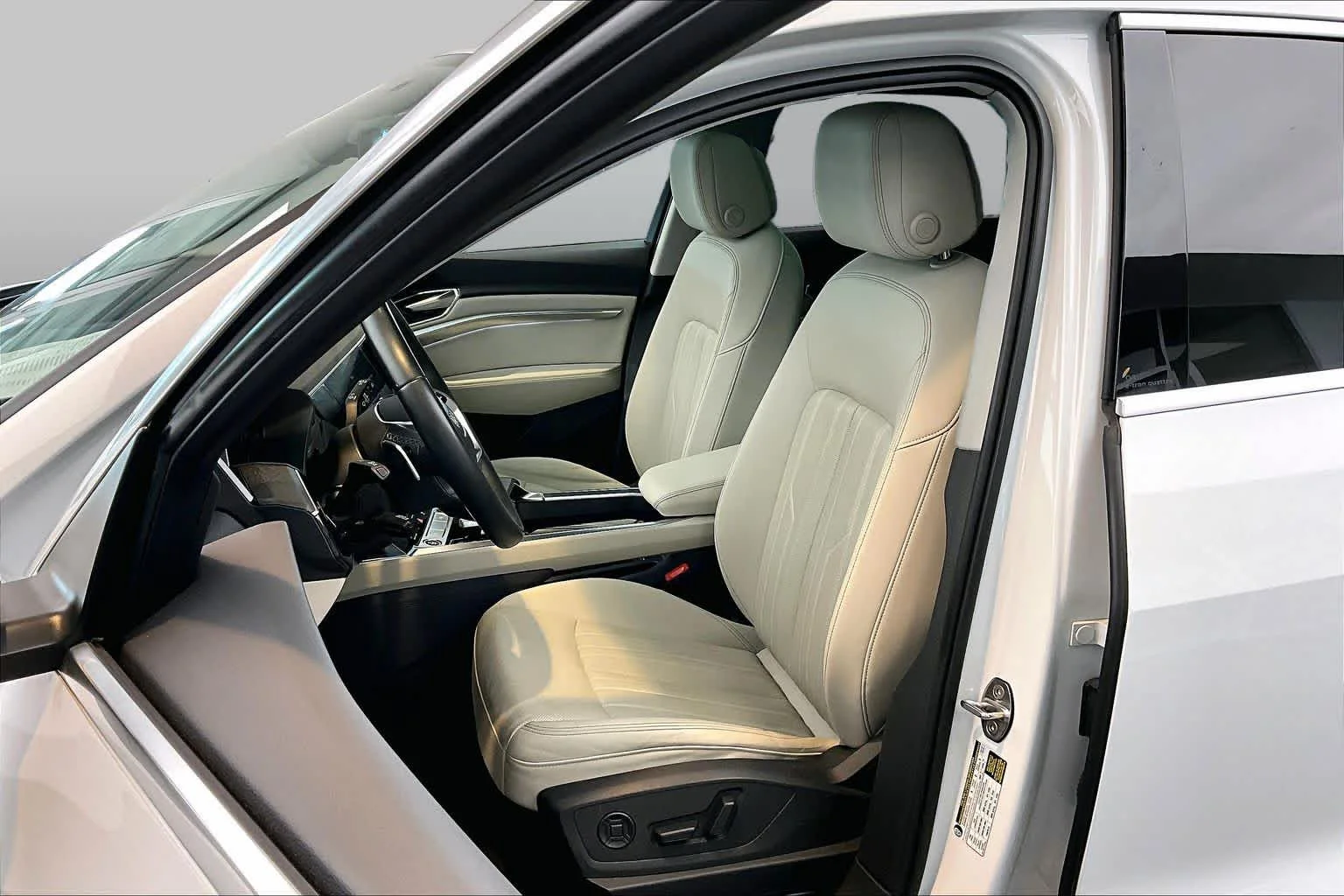 Used 2024 Glacier White Metallic Audi Premium Plus image 8