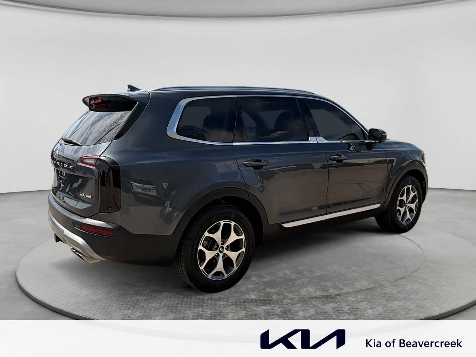 Used 2021 Gravity Grey Kia EX image 5