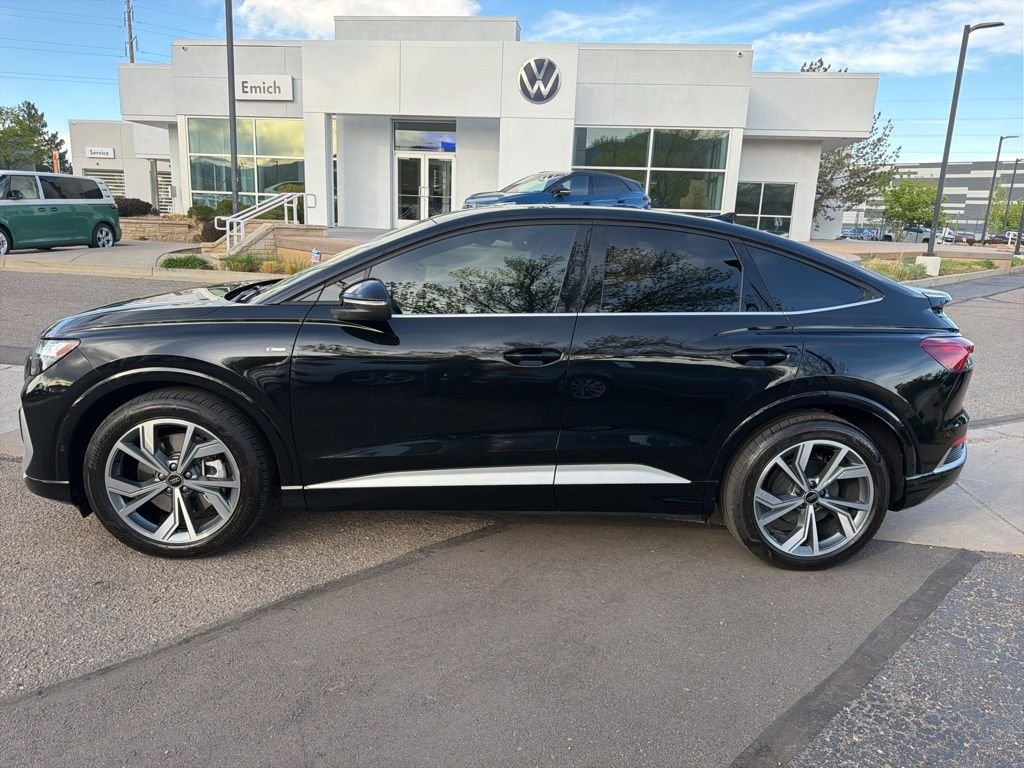 Used 2024 Audi Q4 Sportback e-tron Premium Plus with VIN WA13UBFZ5RP049132 for sale in Denver, CO