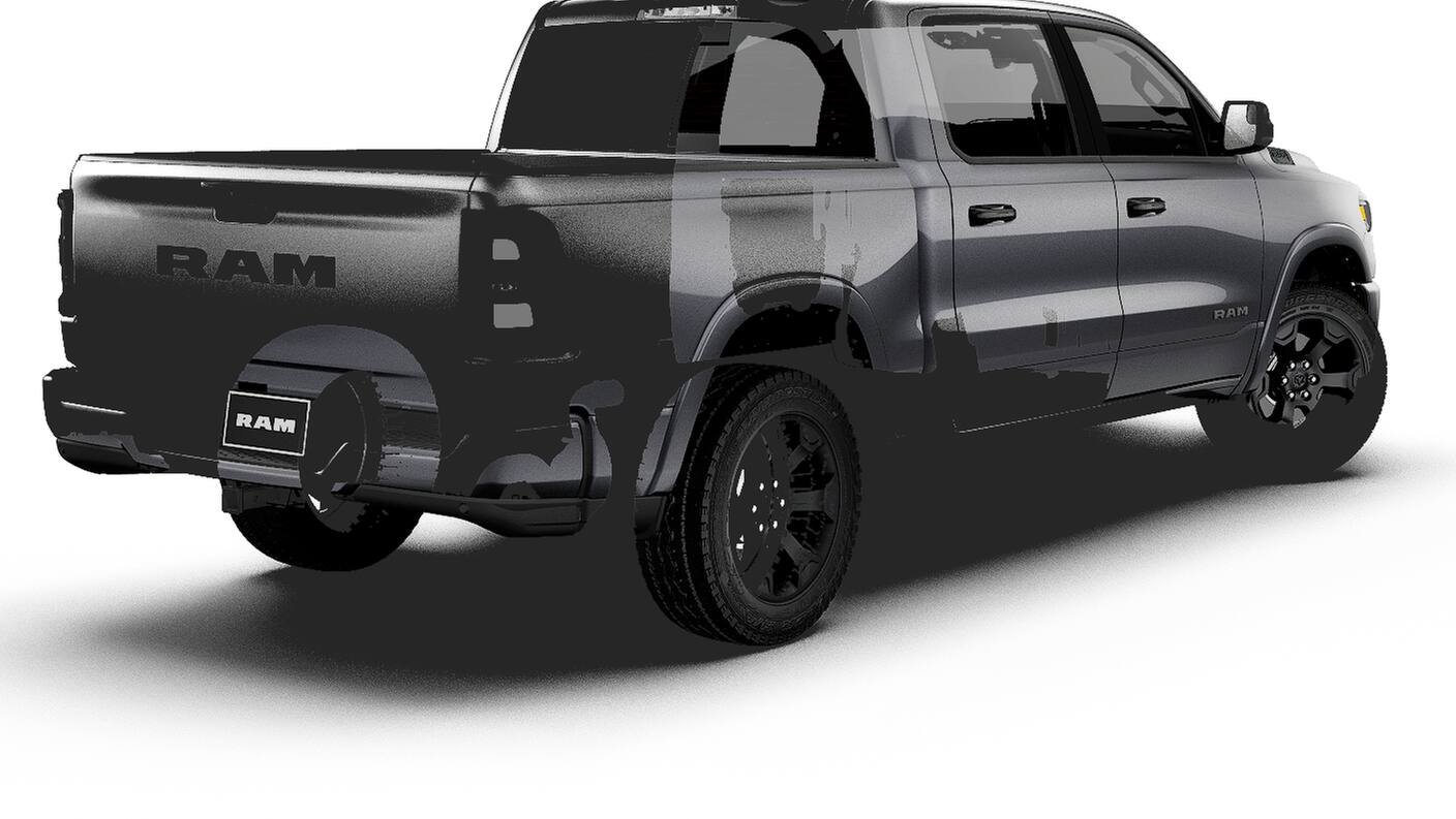 New 2027 Granite Crystal Metallic Clear-Coat Exterior Paint RAM BIG HORN image 14