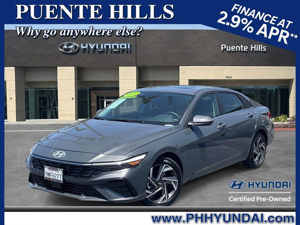Certified Used 2024 Gray Hyundai SEL image 1