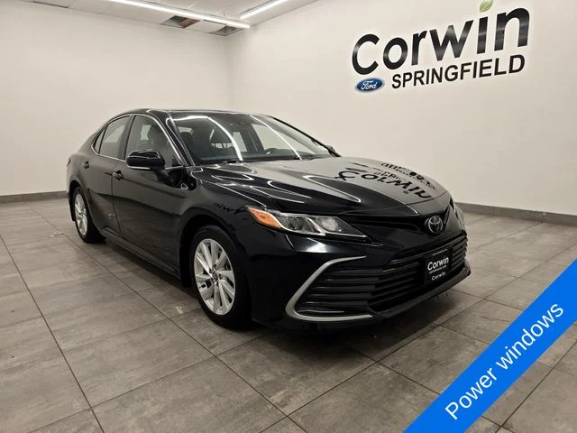 Used 2024 Midnight Black Metallic Toyota LE image 6
