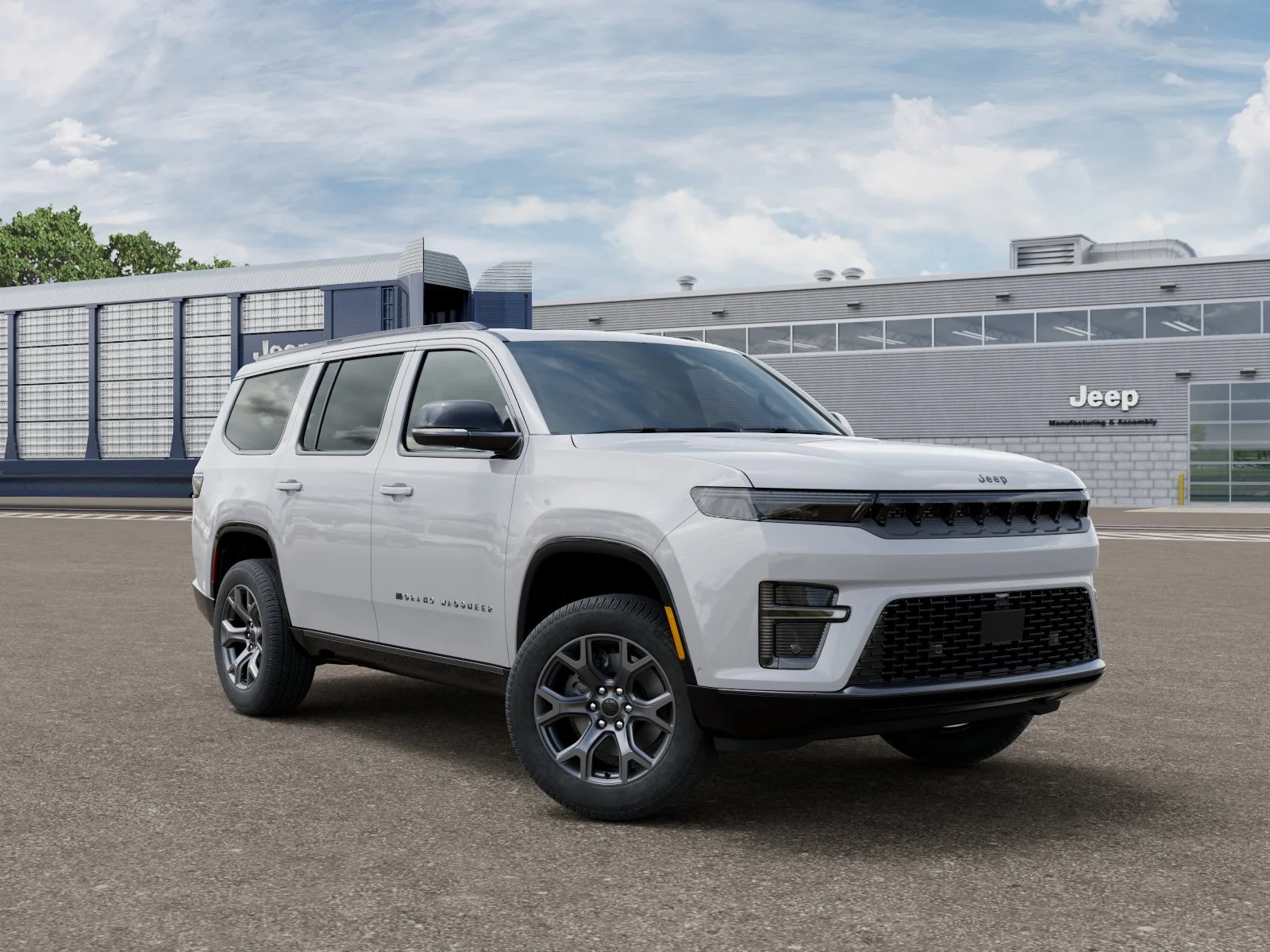 New 2026 Bright White Clear-Coat Exterior Paint Jeep Limited Altitude image 5