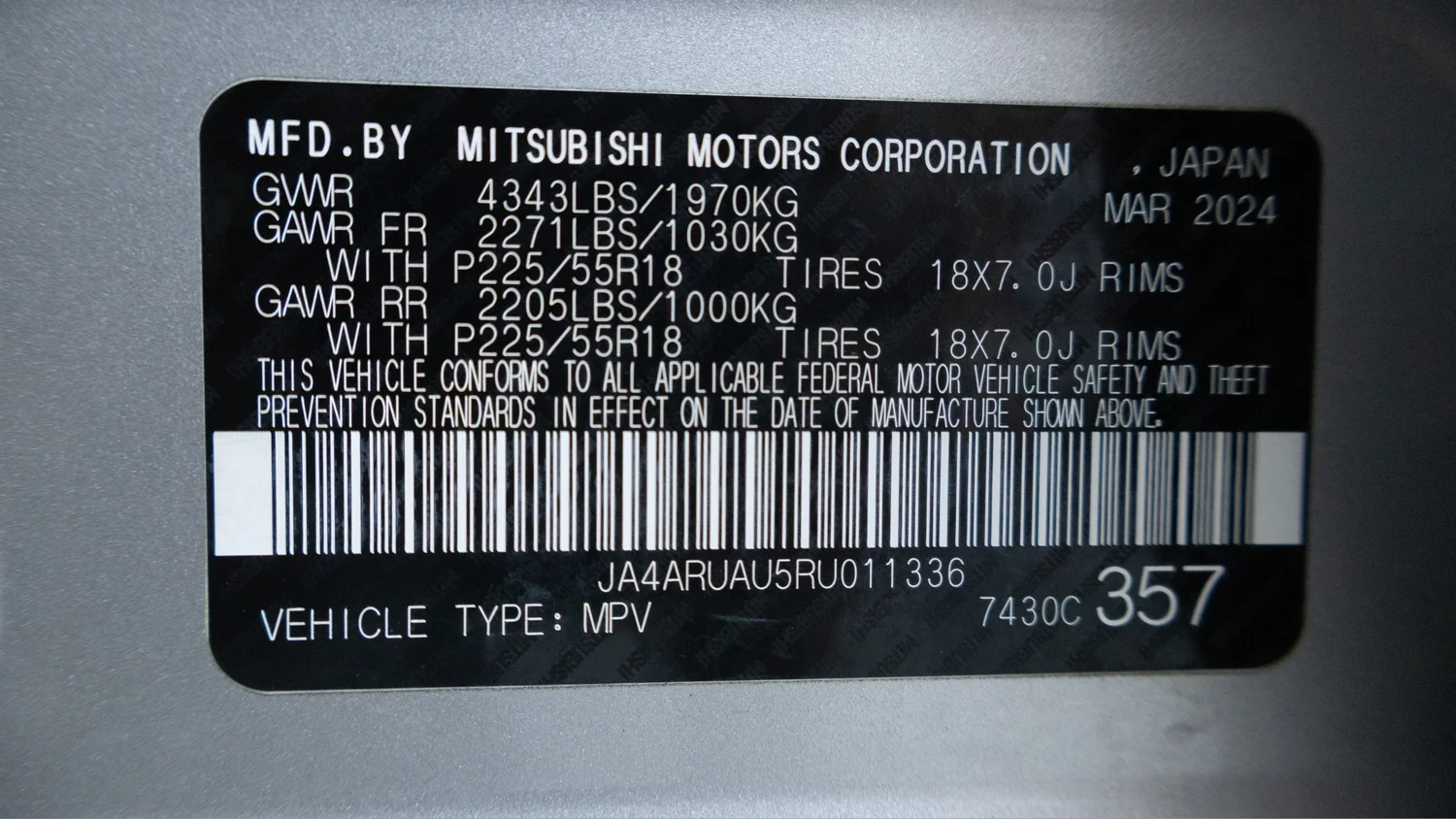 Used 2024 Silver Mitsubishi 2.0 SE image 24