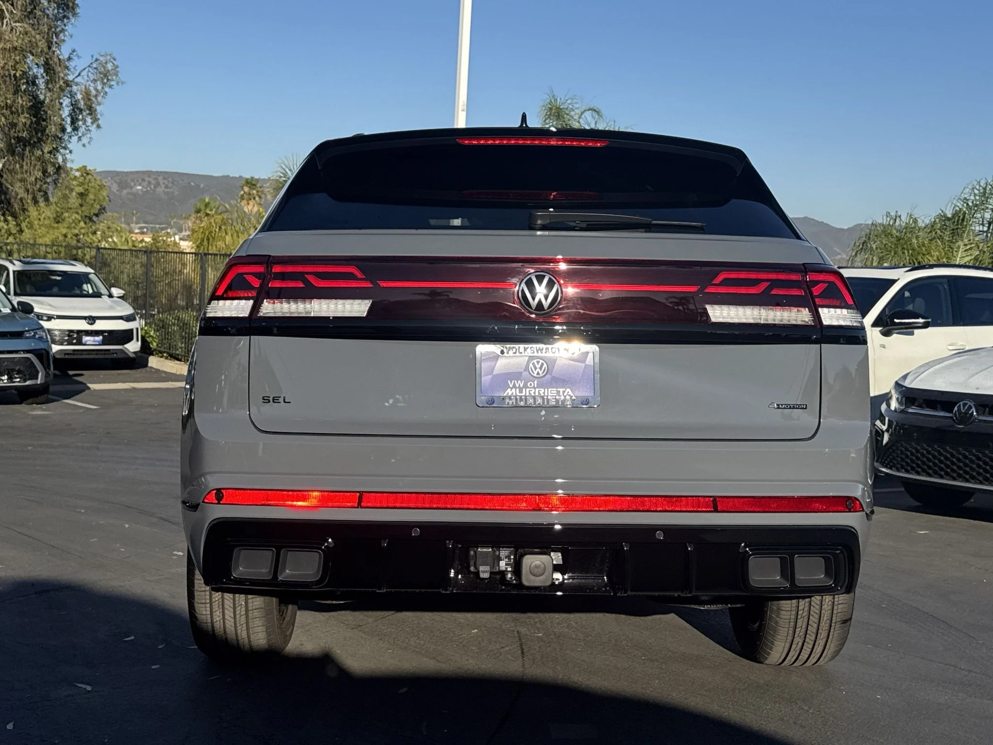 New 2026 Pure Gray Volkswagen 2.0T SEL R-Line Black image 6