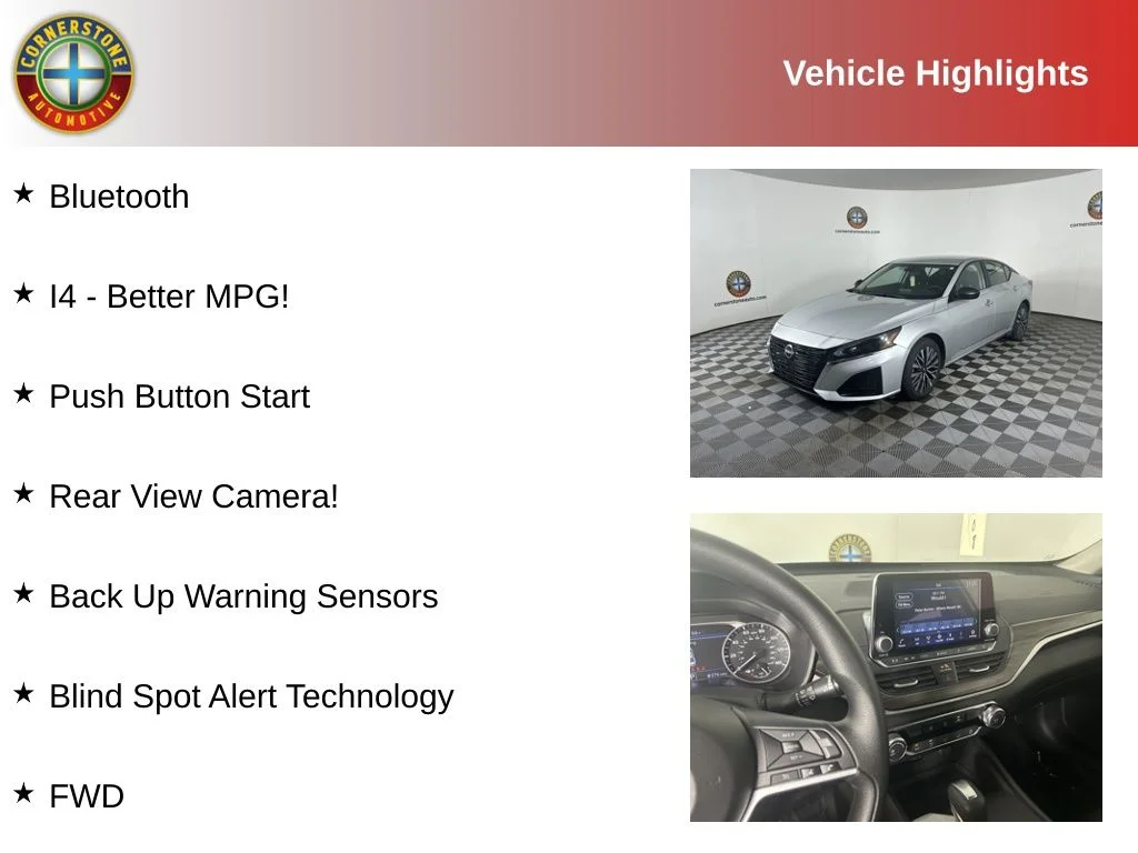 Used 2025 Nissan Altima SV with VIN 1N4BL4DV0SN366694 for sale in Elk River, Minnesota