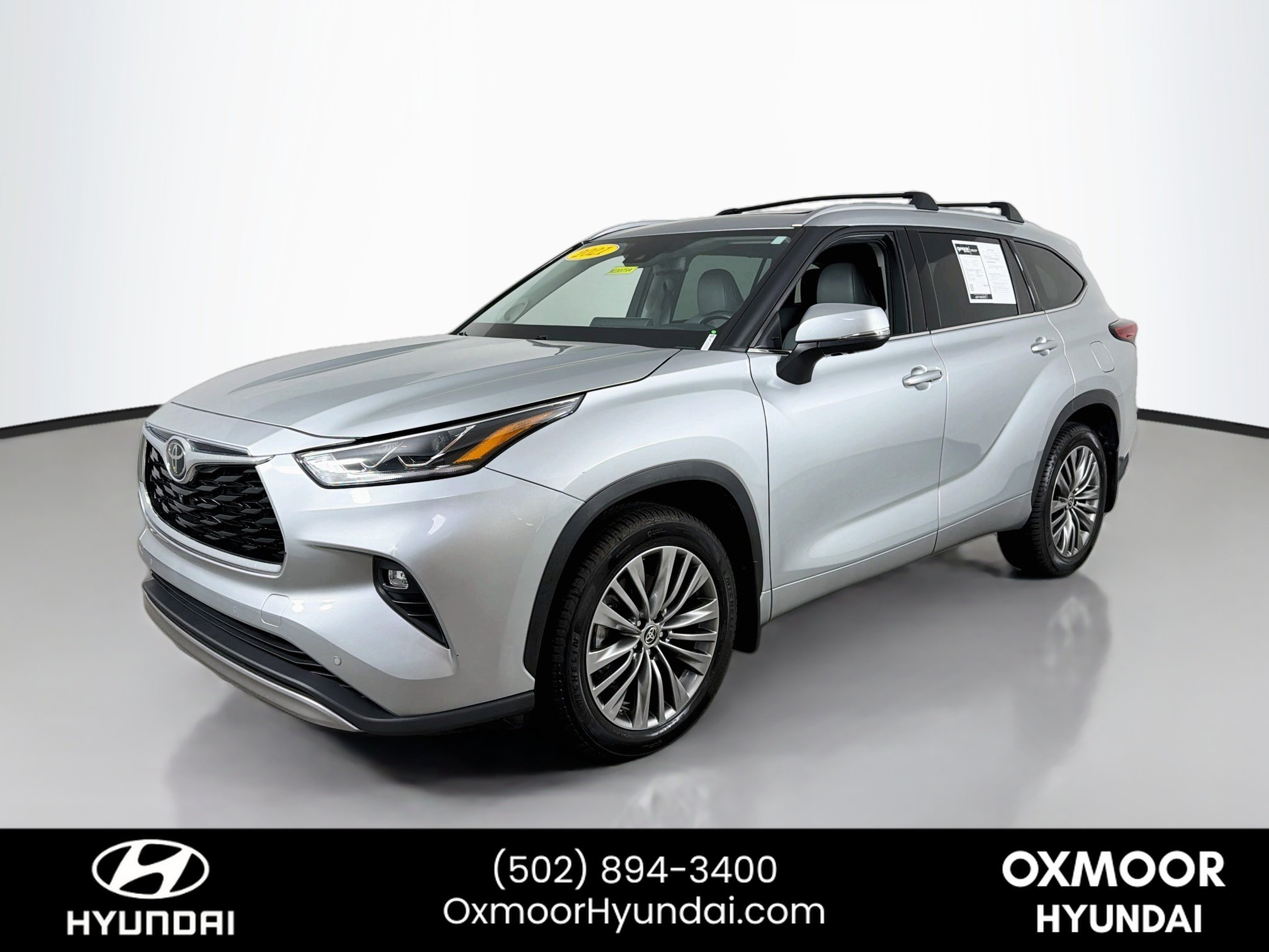 Used 2021 Celestial Silver Metallic Toyota Platinum image 3