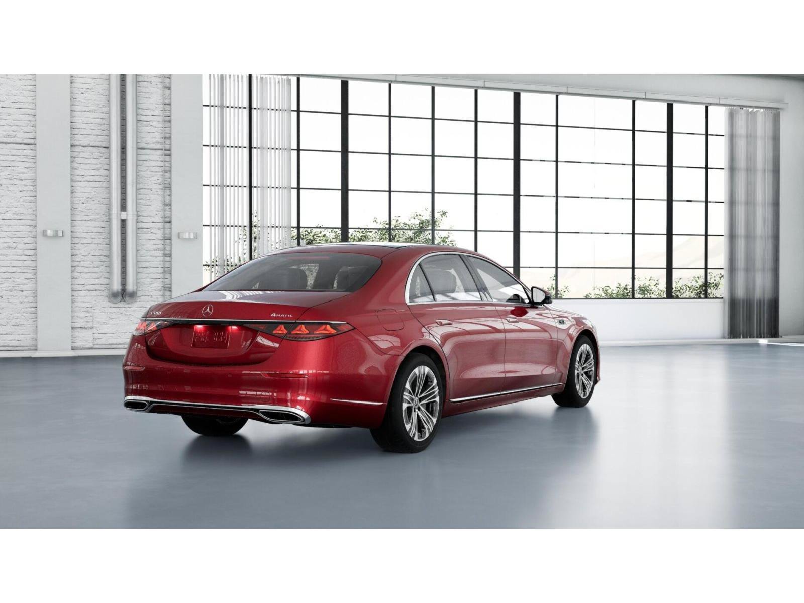 New 2027 MANUFAKTUR Patagonia Red Metallic Mercedes-Benz S 580 image 26