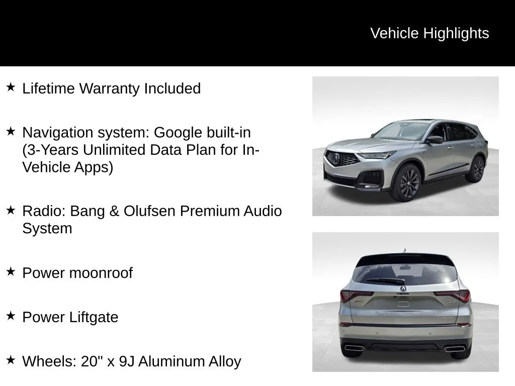 New 2026 Silver Acura A-Spec image 5