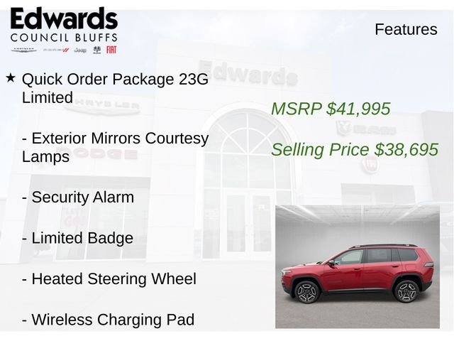 New 2026 Red Hot Pearlcoat Jeep Limited image 23