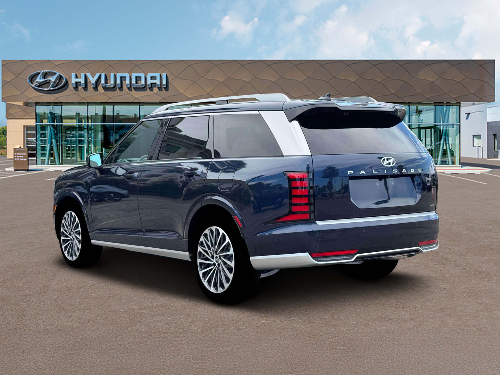 New 2026 Blue Hyundai Calligraphy AWD image 5