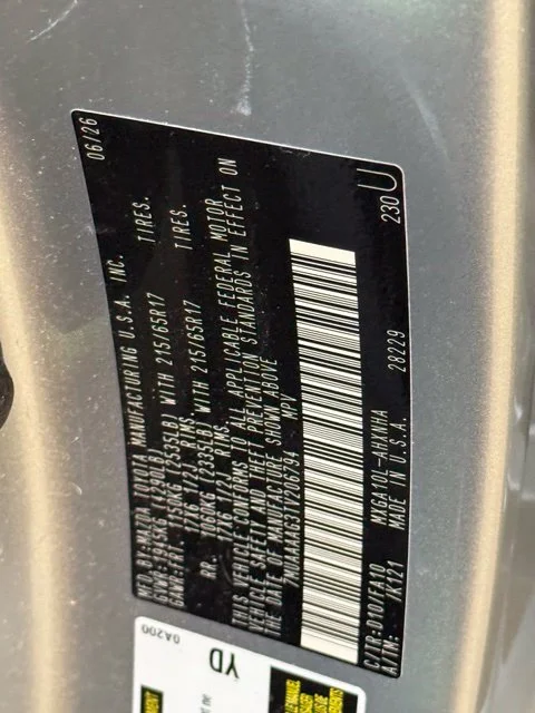 Used 2026 Silver Toyota L image 32