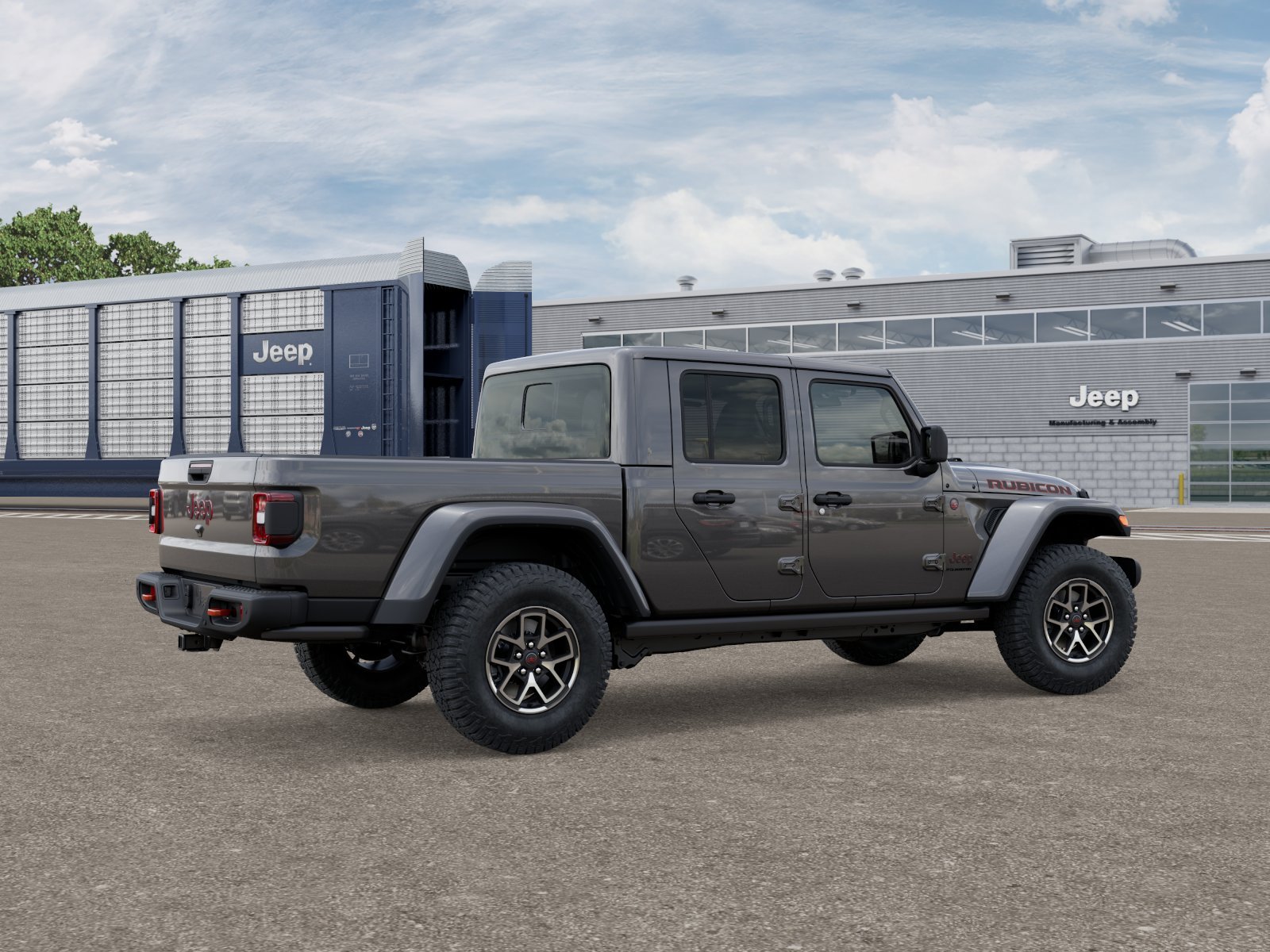 New 2027 Granite Crystal Metallic Clearcoat Jeep Rubicon image 2