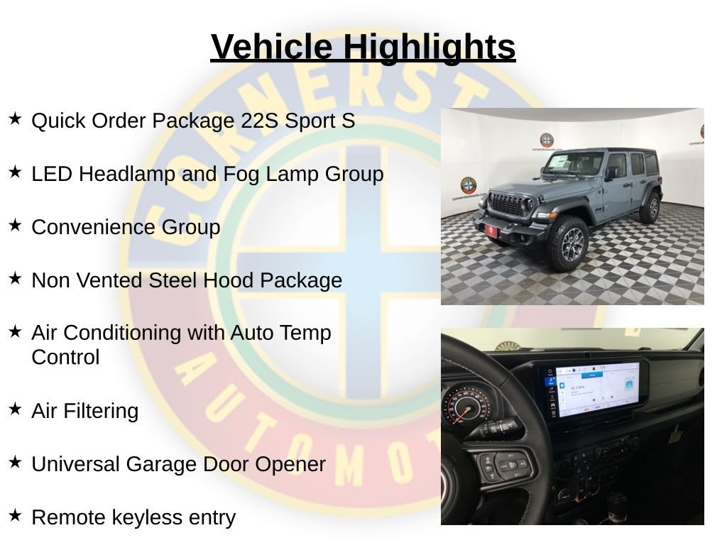 New 2026 Anvil Clear-Coat Exterior Paint Jeep Sport S image 2