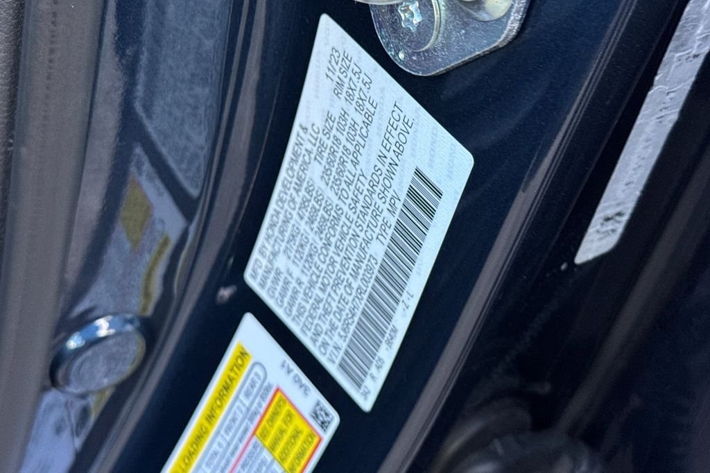 Certified Used 2024 Canyon River Blue Metallic Honda EX-L image 30