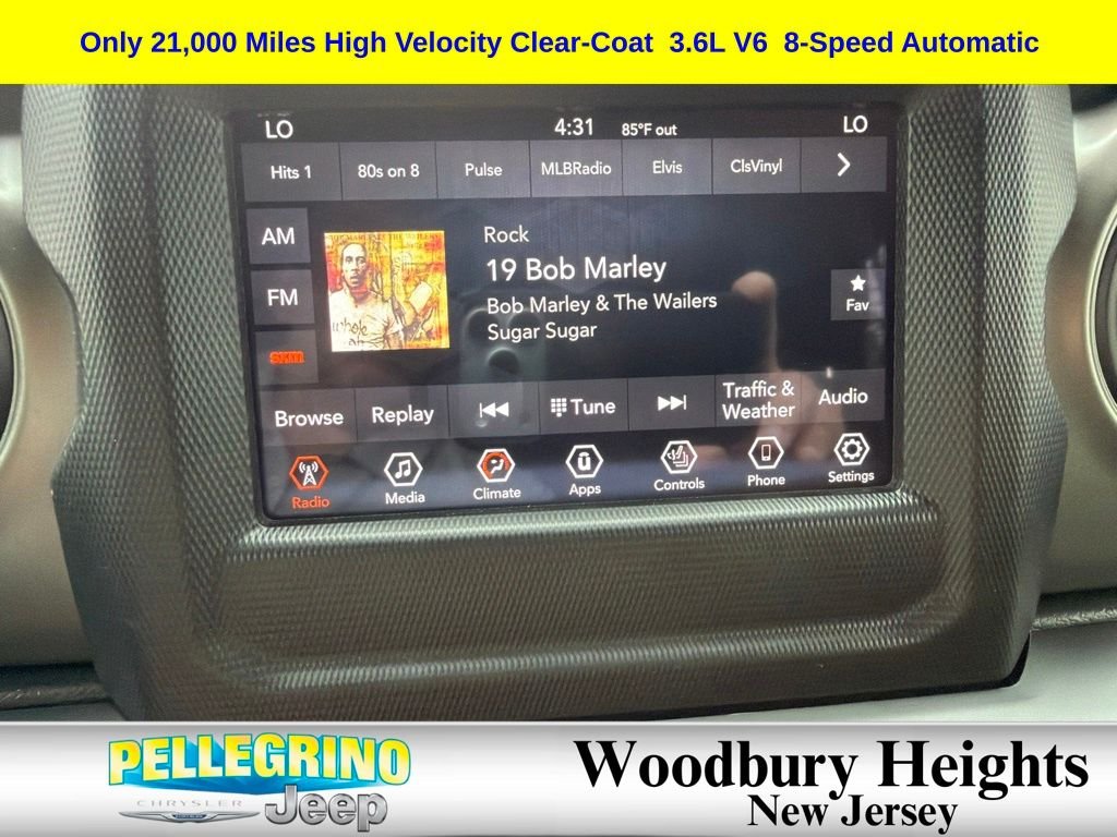 Certified Used 2022 Yellow Jeep Unlimited High Tide image 32