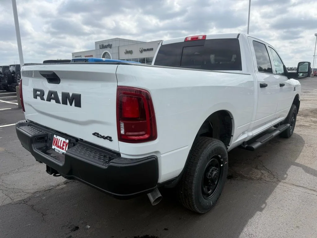 New 2025 Bright White Clear-Coat Exterior Paint RAM Tradesman image 3