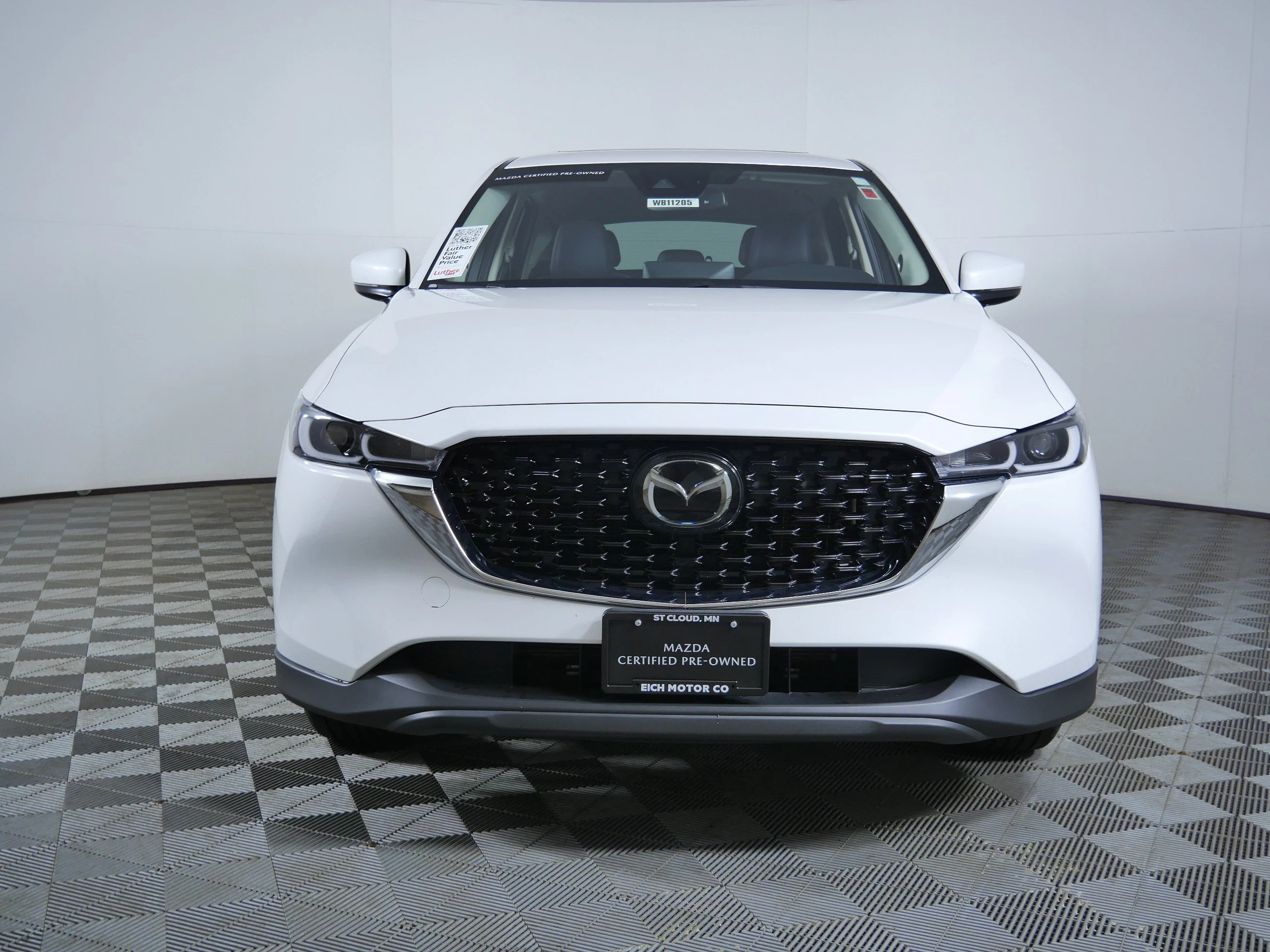 Used 2023 Mazda CX-5 S Premium package with VIN JM3KFBDM8P0221847 for sale in St. Cloud, Minnesota