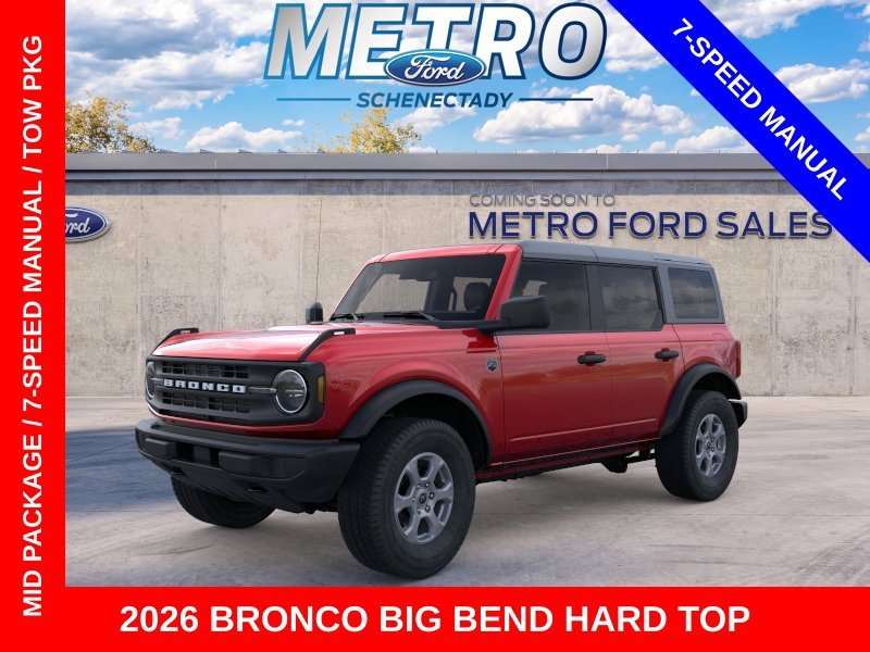 New 2026 Ruby Red Metallic Tinted Clearcoat Ford Big Bend image 2