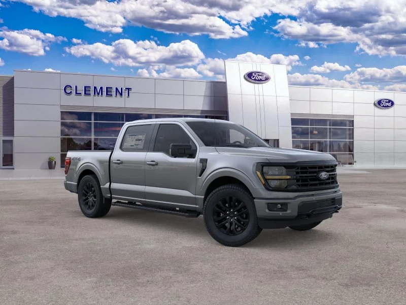 New 2026 Carbonized Gray Metallic Ford XLT image 7