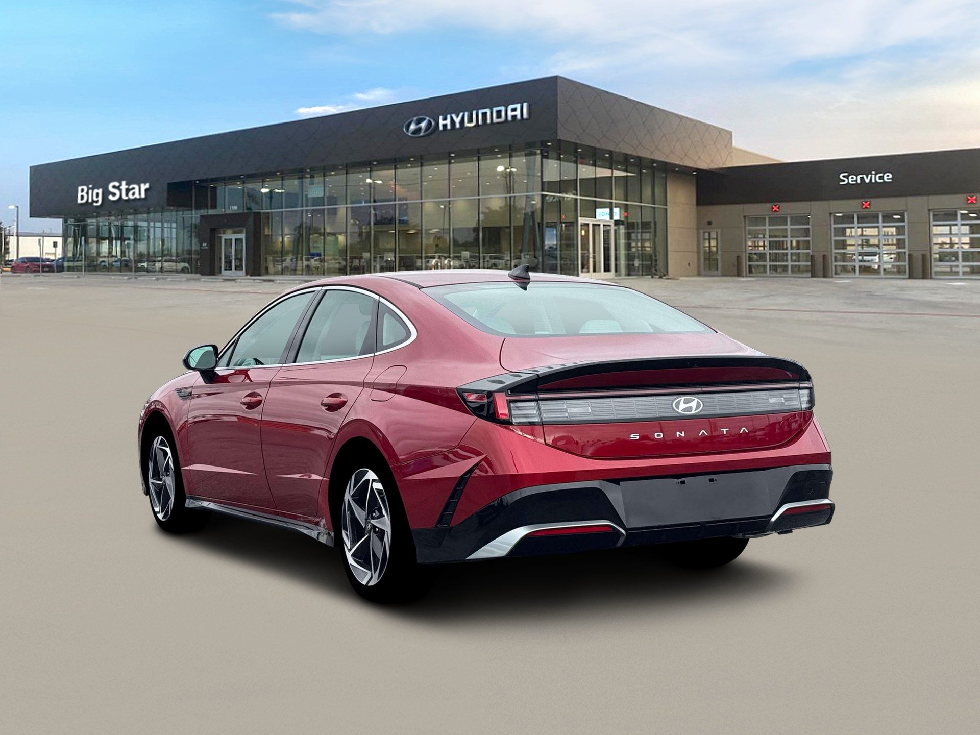 New 2026 Ultimate Red Hyundai SEL Sport image 24